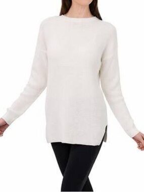 Kersh Cream Crewneck Long Sleeve Sweater